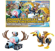 ONE PIECE - Chopper Robot 1&2 (Chopper Tank & Chopper Wing) -Model Kit