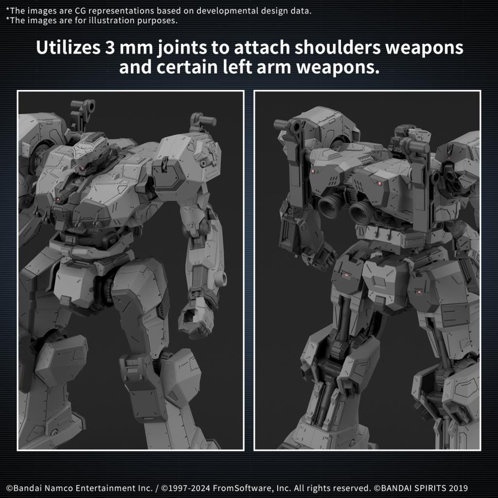 ARMORED CORE VI - Balam Industries BD-011 Melander - Model Kit