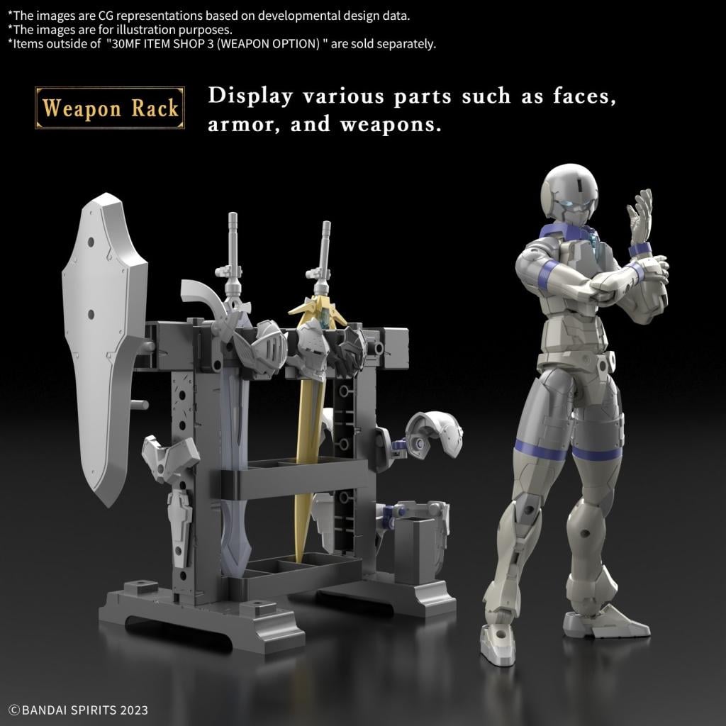 30MF - Item Shop 3 (Weapon Option) - Model Kit