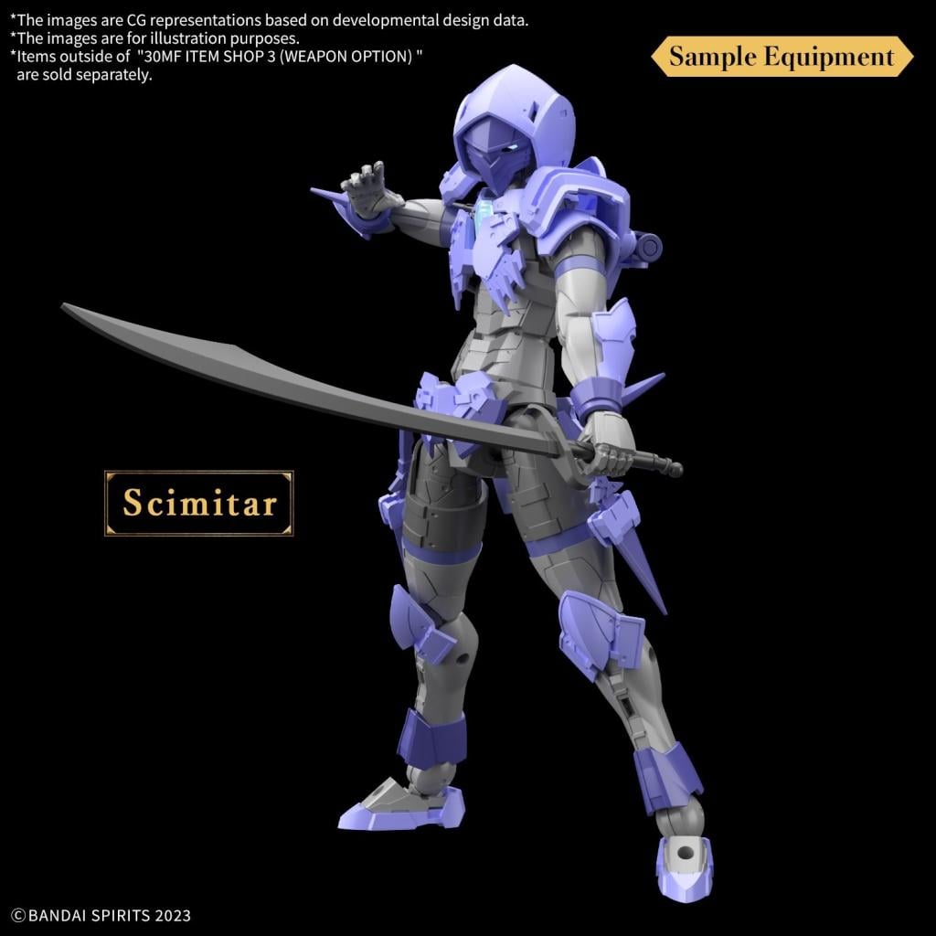 30MF - Item Shop 3 (Weapon Option) - Model Kit