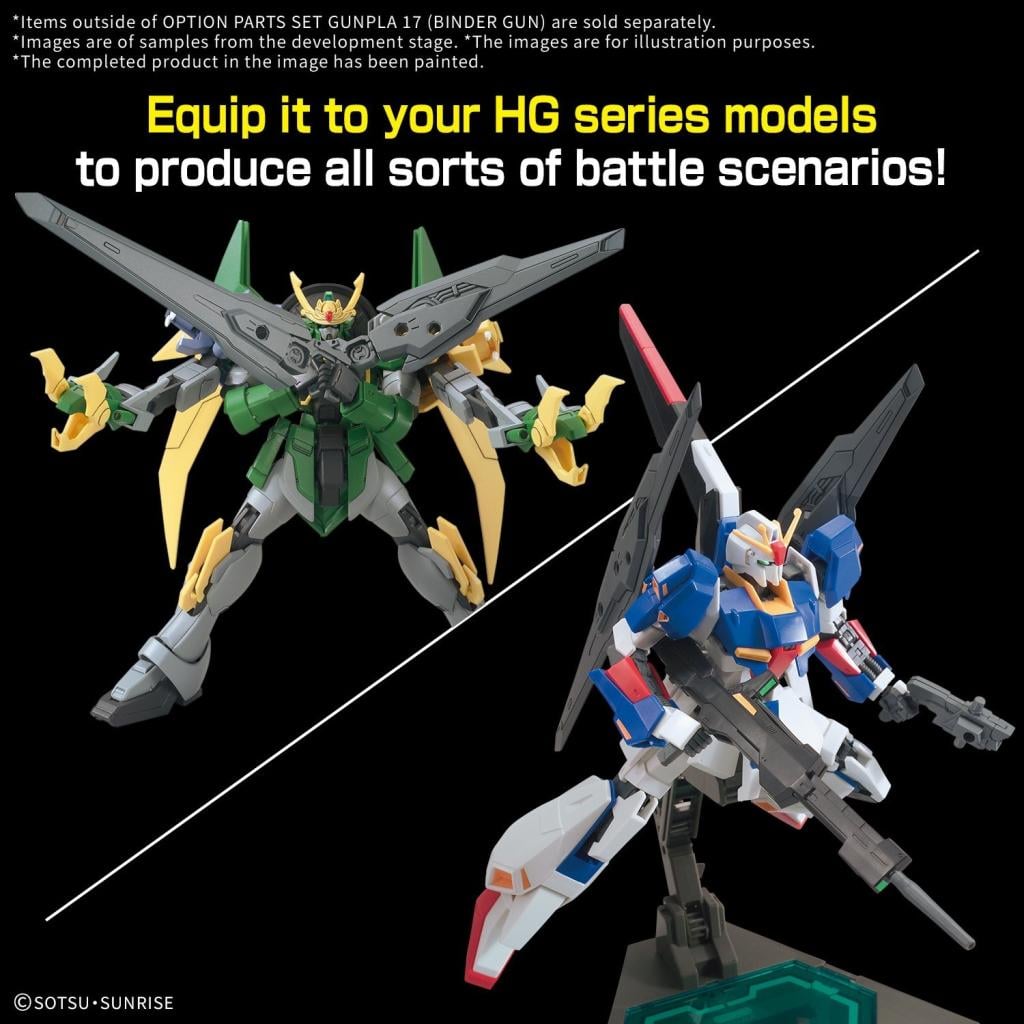 GUNDAM - Option Parts Set Gunpla 17 (Binder Gun) - Model Kit