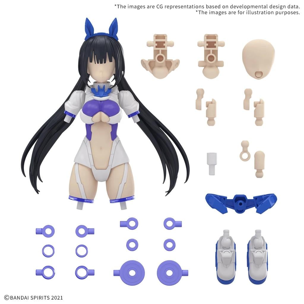 30MS - Option parts set 21 (Sprint costume) (Color B) - Model Kit