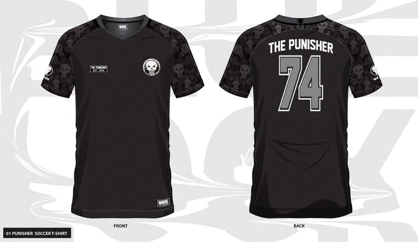MARVEL - The Punisher 74 - Maillot de Foot Homme (XXL)