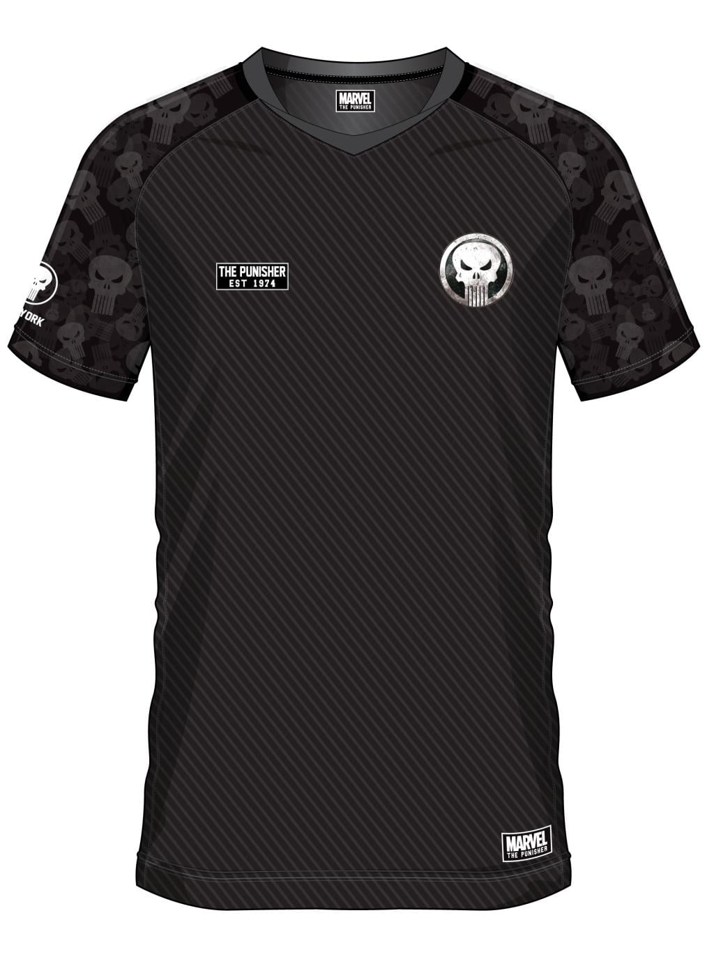 MARVEL - The Punisher 74 - Maillot de Foot Homme (L)
