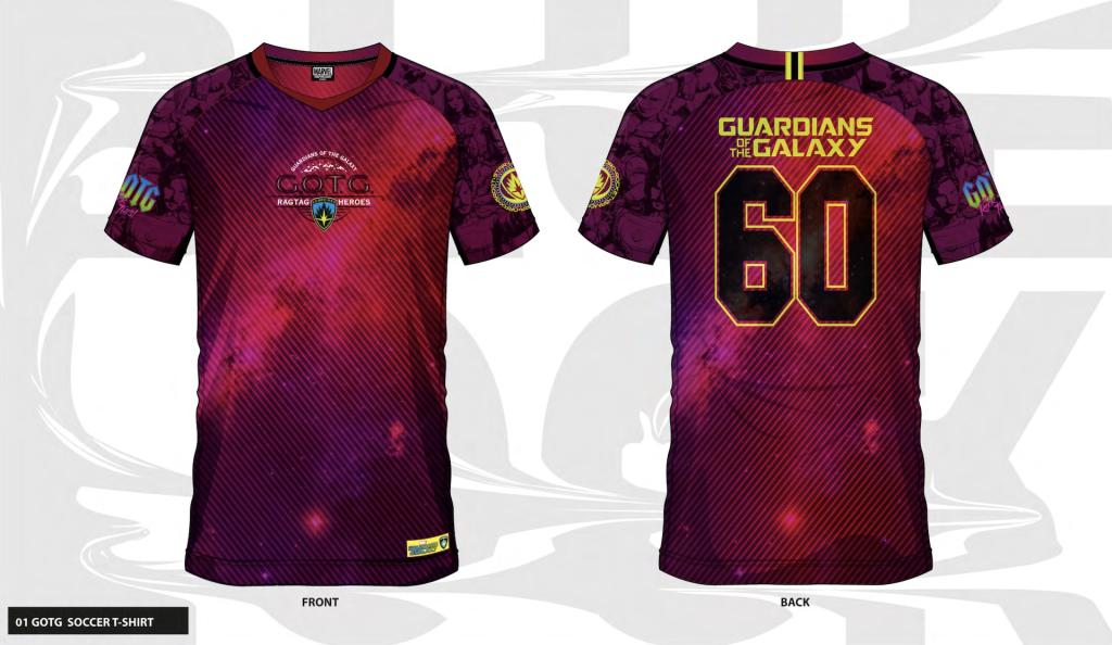 MARVEL - Guardians of the galaxy 60 - Maillot de Foot Homme (XL)