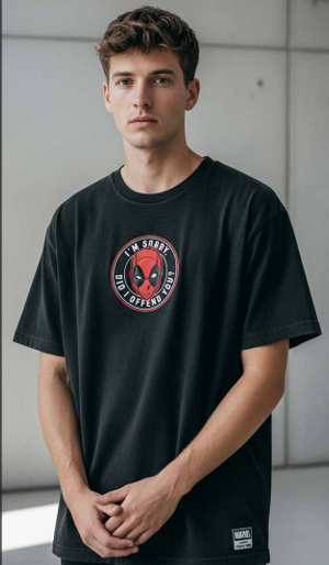 MARVEL - Deadpool - T-Shirt Oversize (M)