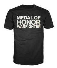 MEDAL OF HONOR WARFIGHTER  - T-Shirt Black - LOGO (S)