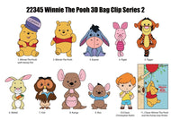 WINNIE L'OURSON - Series 2 - 3D Foam Bag Clip (Display 24 Pcs)