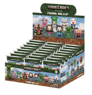 MINECRAFT FILM - Series 1 - 3D Foam Bag Clip (Display 24 Pcs)