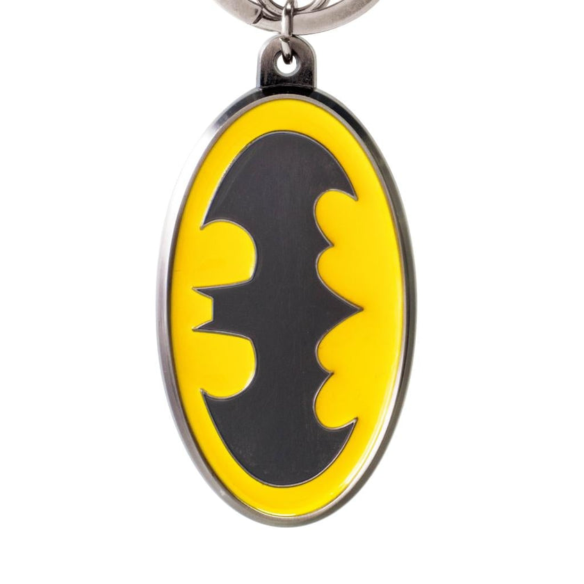 DC - Batman logo couleur - Porte-clés en étain