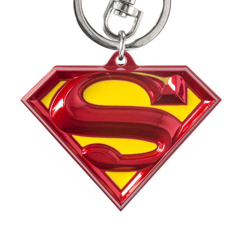 SUPERMAN - Logo Colored - Porte-clés en étain