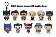BATMAN ANIMATED - Series 1 - 3D Foam Bag Clip (Display 24 Pcs)