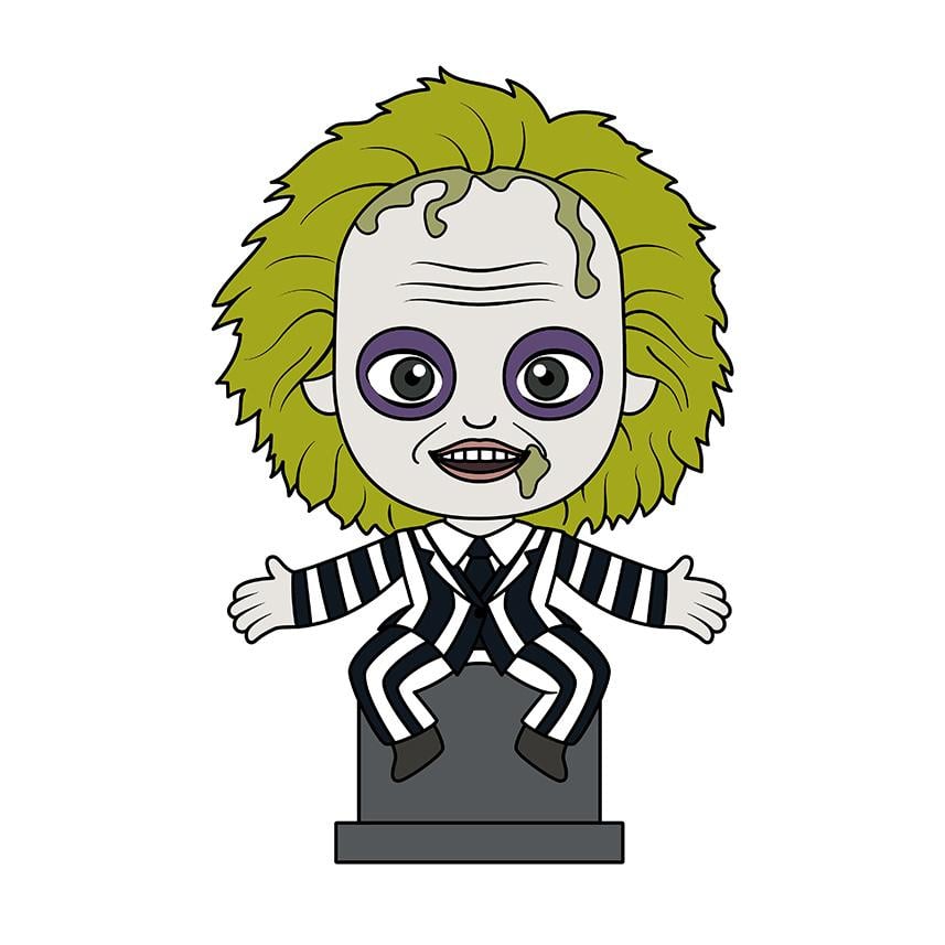 BEETLEJUICE - Beetlejuice -Aimant à collectionner en mousse 3D