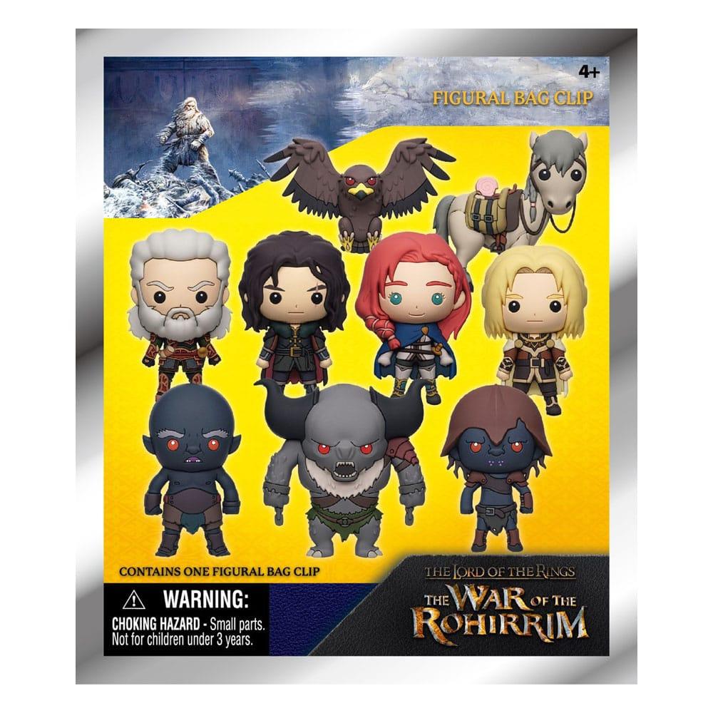SEIGNEUR DES ANNAUX GUERRE ROHIRRIM -3D Foam Bag Clip (Display 24 Pcs)