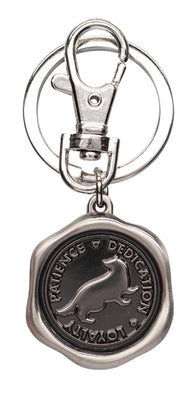 HARRY POTTER - Poufsouffle - Porte-clés en étain