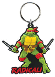 LES TORTUES NINJAS - Raphael - Porte-clés Soft Touch