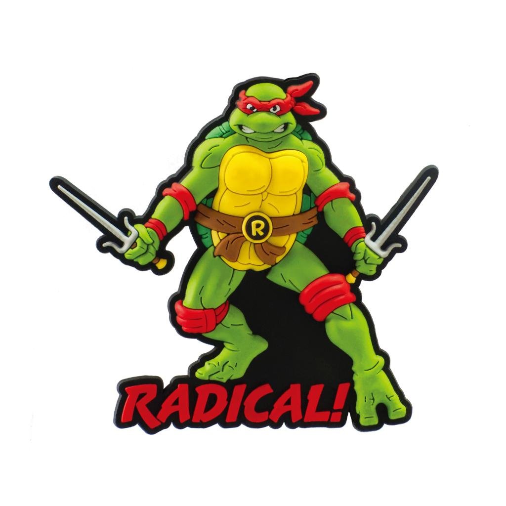 LES TORTUES NINJAS - Raphael - Soft Touch Magnet