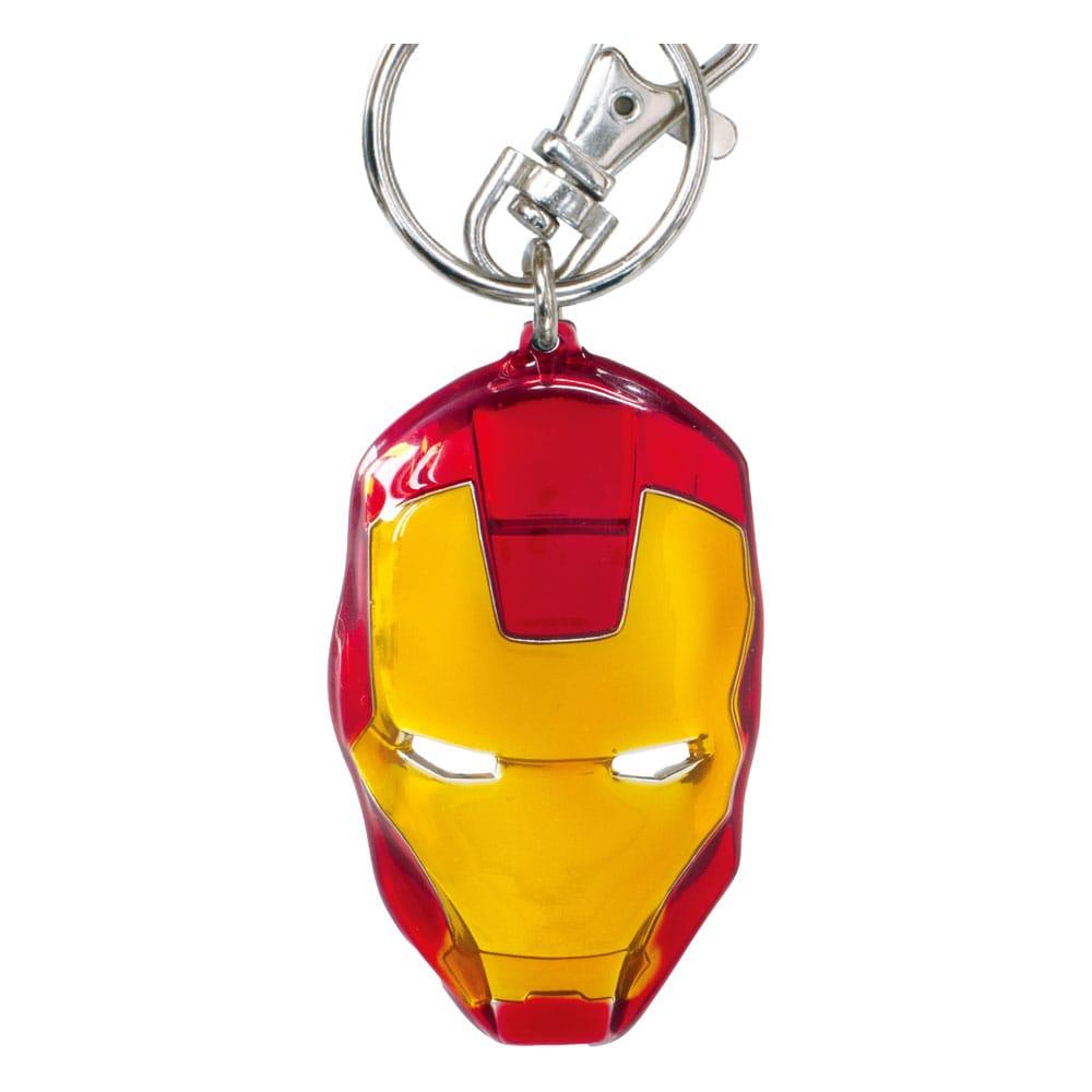 MARVEL - Tête Iron Man - Porte-clés en métal