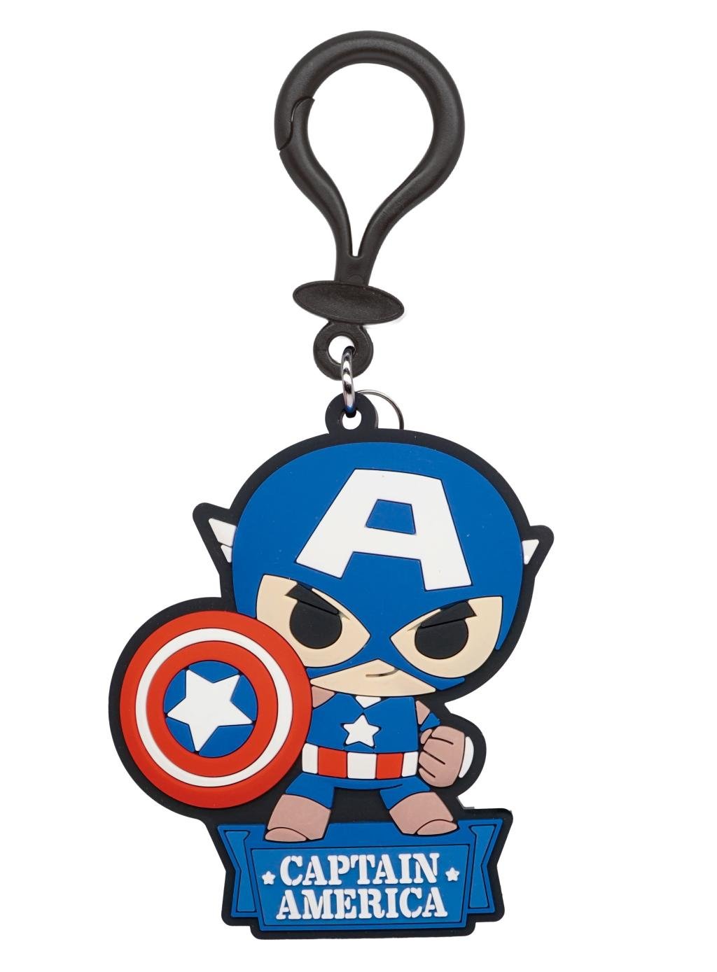 MARVEL - Captain America - Porte-clés Soft Touch