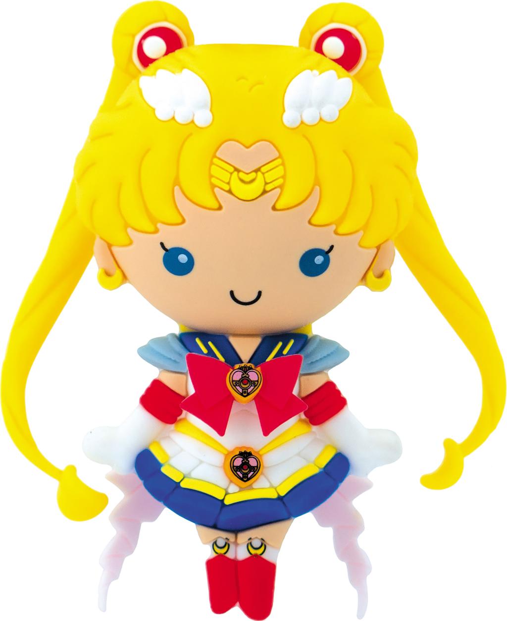 SAILOR MOON - Super Sailor Moon - Aimant à collectionner en mousse 3D