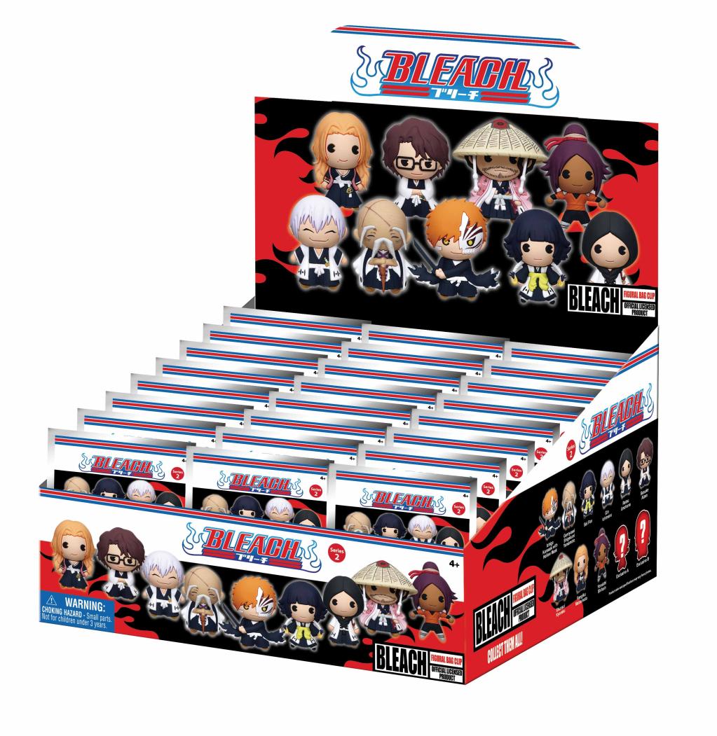 BLEACH - Series 2 - 3D Foam Bag Clip (Display 24 Pcs)