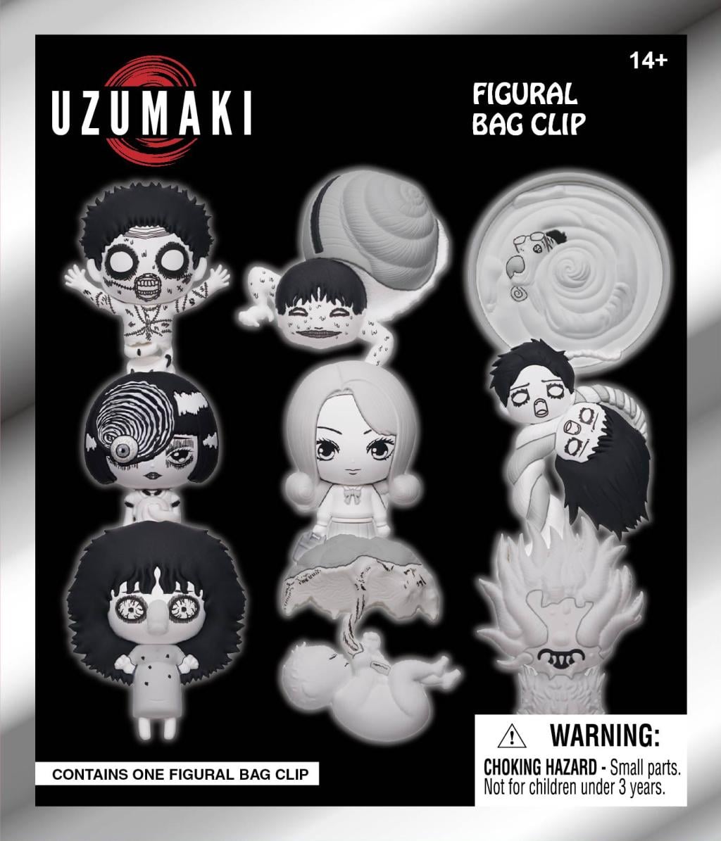 UZUMAKI - Series 1 - 3D Foam Bag Clip (Display 24 Pcs)