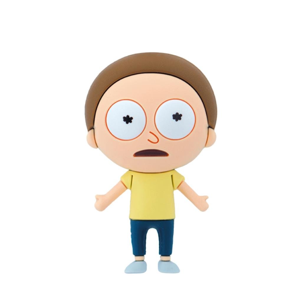 RICK & MORTY - Morty - Aimant à collectionner en mousse 3D