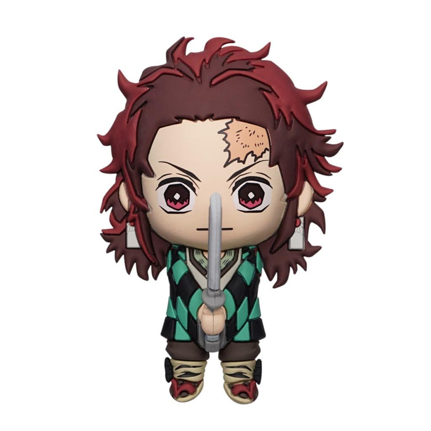 DEMON SLAYER - Bloody Tanjiro - Aimant à collectionner en mousse 3D