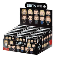 SUIT SERIES - Series 1 - 3D Foam Bag Clip (Display 24 Pcs)