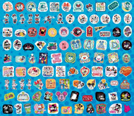 MICKEY & MINNIE - Set de 100 Stickers (Display de 20)