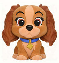 DISNEY DOGS - Lady - Tirelire Flocked