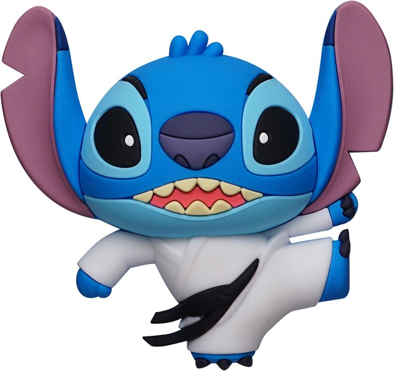LILO & STITCH - Stitch taekwondo - Aimant à collectionner en mousse 3D