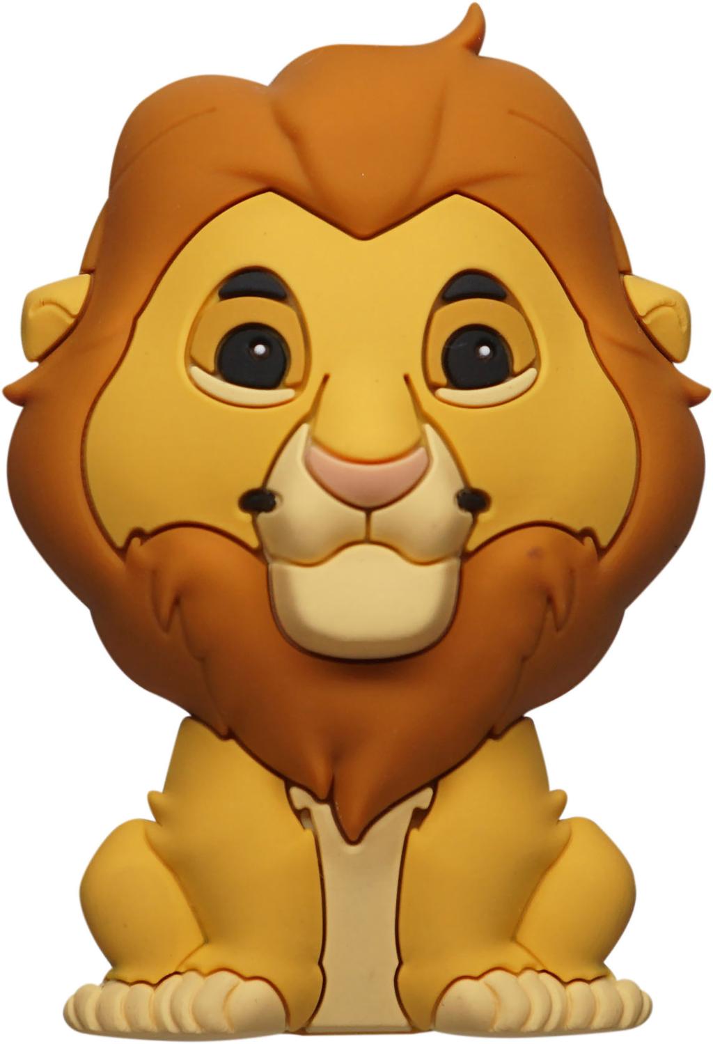 LE ROI LION - Mufasa - Aimant à collectionner en mousse 3D