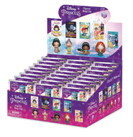 DISNEY PRINCESS - Series 37 - 3D Foam Bag Clip (Display 24 Pcs)