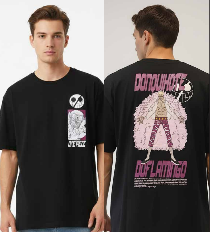 ONE PIECE - Donquihote Doflamingo - T-Shirt Homme (M)