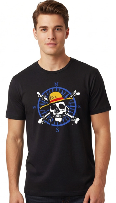 ONE PIECE - Logo Pirate - T-Shirt (XL)