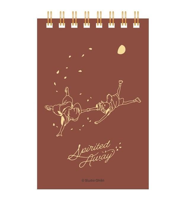 LE VOYAGE DE CHIHIRO - Chihiro & Haku - Carnet à Spirales Gauffré