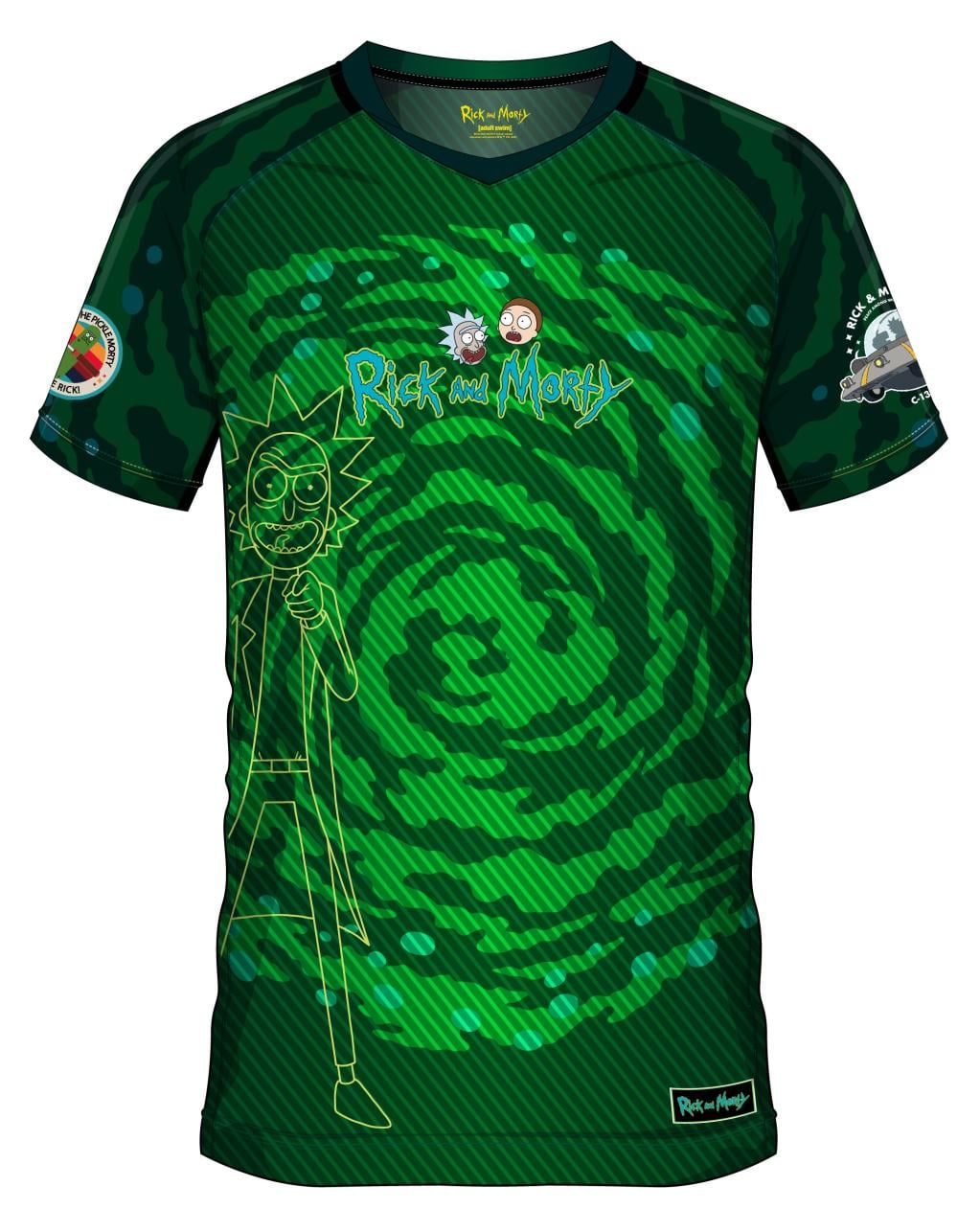 RICK & MORTY - Rick & Morty 13 - Maillot de Foot Homme (XL)