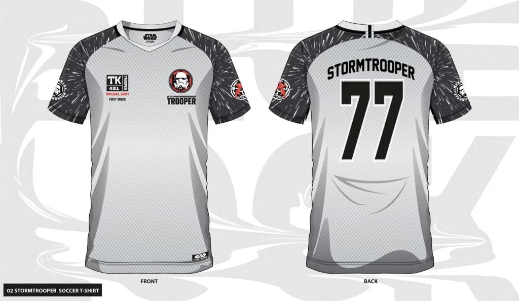 STAR WARS - Stormtrooper 77 - Maillot de Foot Homme (XL)