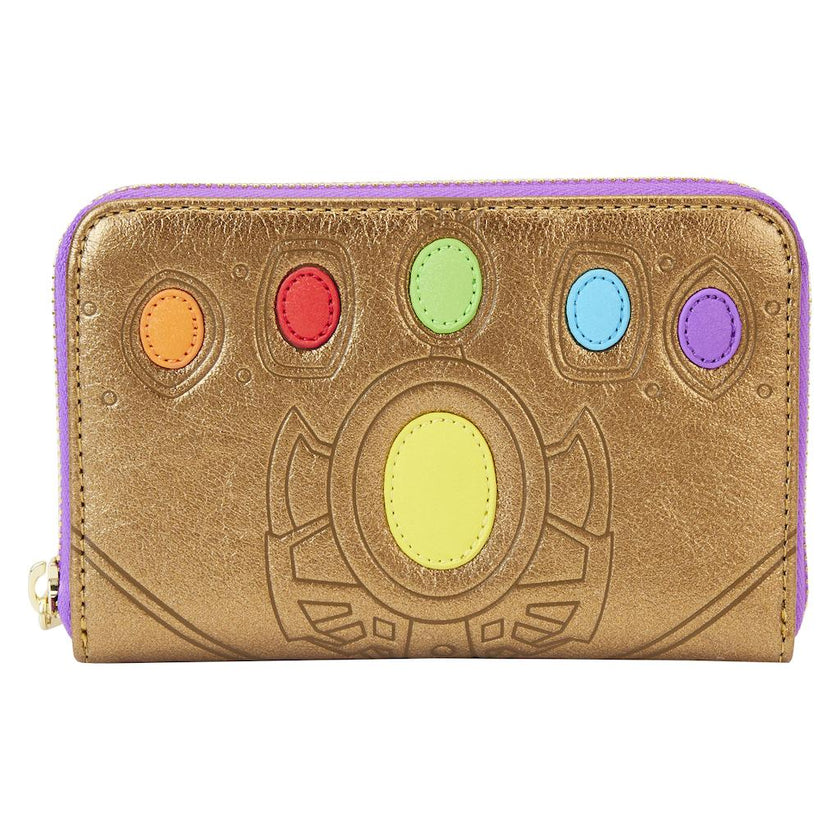 MARVEL - Shine Thanos Gauntlet - Portefeuille LoungeFly