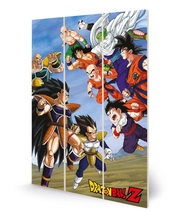 DRAGON BALL Z - Battle Clash - Impression sur bois 20x29.5cm