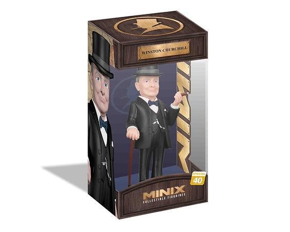 CELEBRITY - Winston Churchill - Figurine Minix 12cm