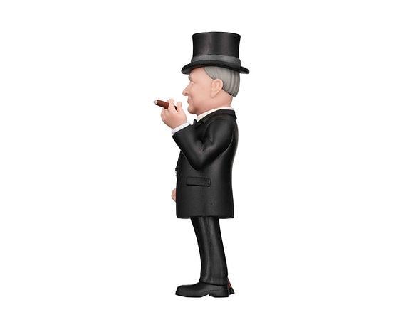 CELEBRITY - Winston Churchill - Figurine Minix 12cm