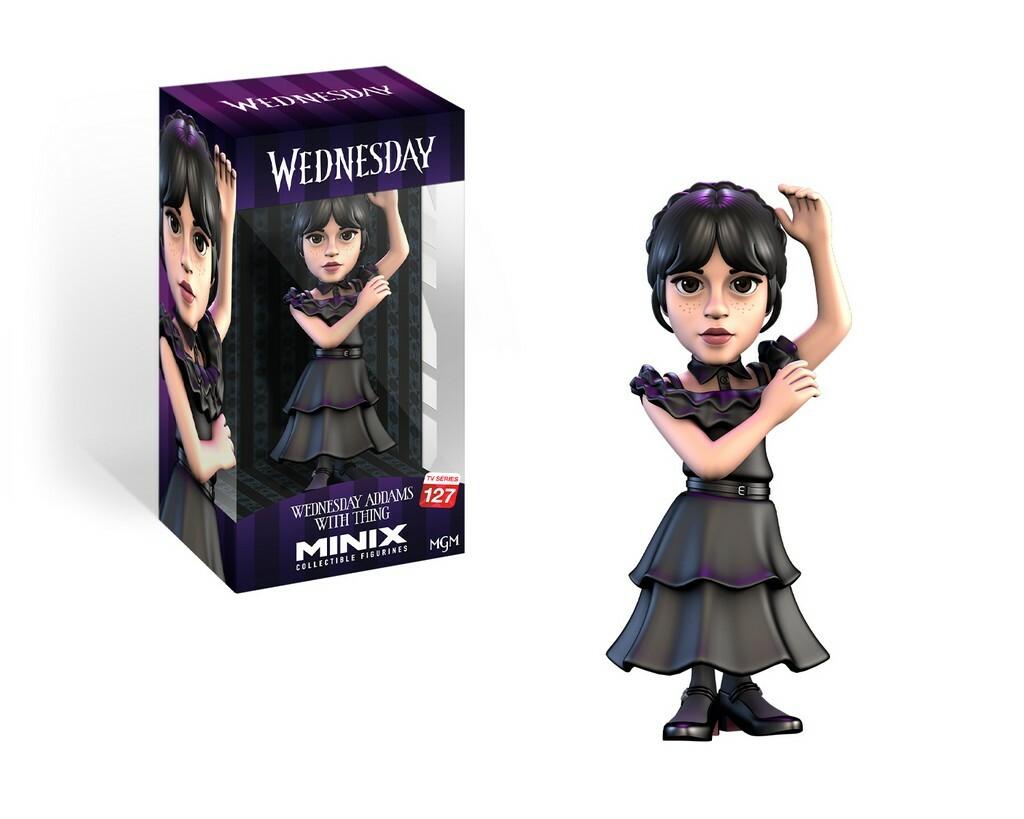 MERCREDI - Mercredi Addams en robe de bal - Figurine Minix 12cm
