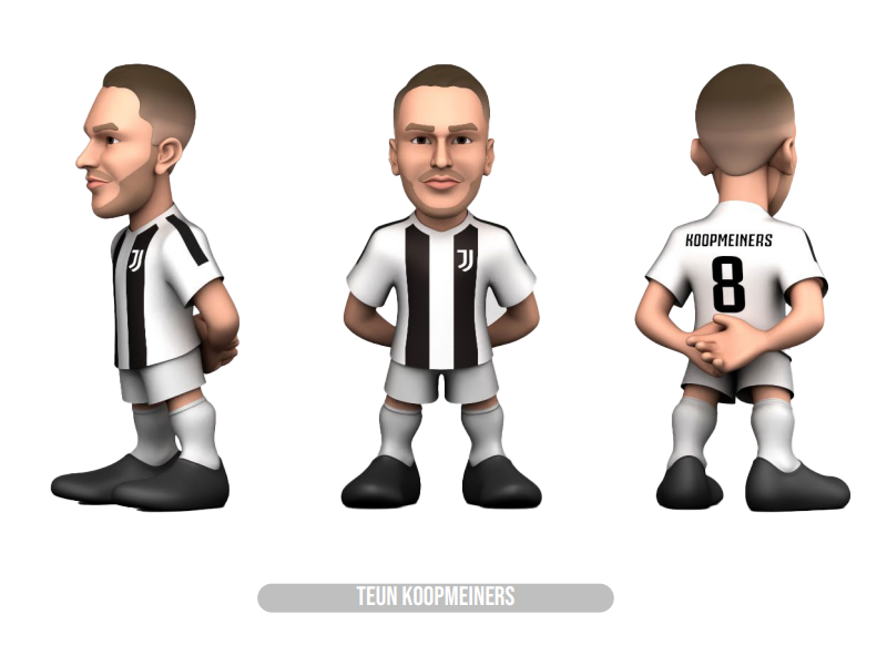JUVENTUS - Teun Koopmeiners - Figurine Minix 12cm