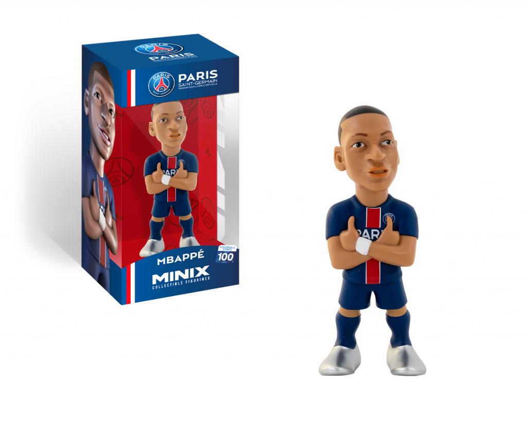 PSG - Kylian Mbappé "007" - Figurine Minix 12cm
