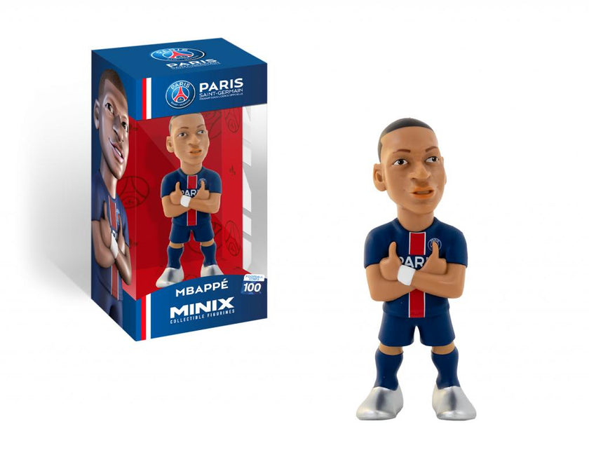 PSG - Kylian Mbappé "007" - Figurine Minix 12cm