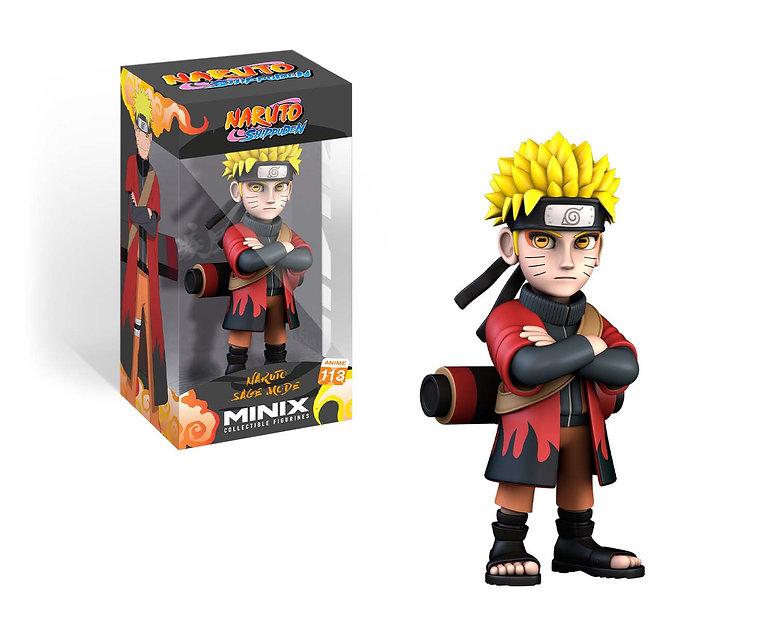 NARUTO - Naruto avec cape - Figurine Minix # 12cm