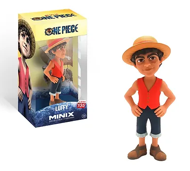 ONE PIECE - Monkey D Luffy - Figurine Minix # 12cm