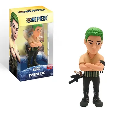 ONE PIECE - Zoro Roronoa - Figurine Minix # 12cm